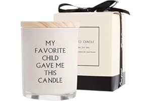 HAOBELL Gifts for Mom from Daughter Son - Funny Birthday & Mothers Day & Thanksgiving & Christmas Gifts, Lavender Candles(5.8oz)