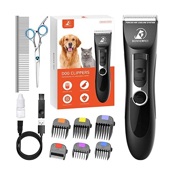 rechargeable dog grooming clippers
