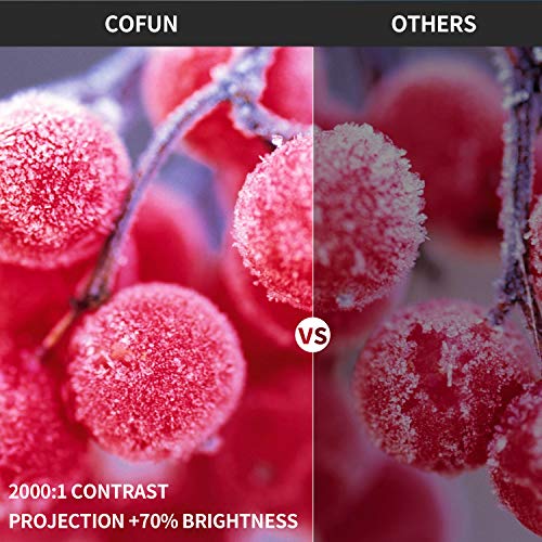 1 Projector+COFUN+Projection+Headphone+Compatible