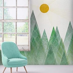 Wall Mural Simple Nordic Style Removable Self-Adhesive Large Wallpaper - 66x96 inches