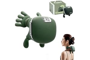 Neck Massager, Neck Massage with Heat, Neck Massager Pillow with Hands for Shoulder, 3-Speed Adjustments, Electric Deep Tissu