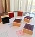 Wooden Rubber Stamp Square Floral Pattern for DIY Craft Card and Scrapbooking Designs
