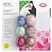 EOS Lip Balm 6 Pack - Wild-Berry Fruit, Sparkling Ginger, Coconut Milk, Cucumber Melon, Peppermint Scream, Smoothing Menthol