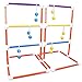 Harvil Premium Ladder Toss Game Set. Includes Golf Bolas, 2 Targets, and Carrying Case