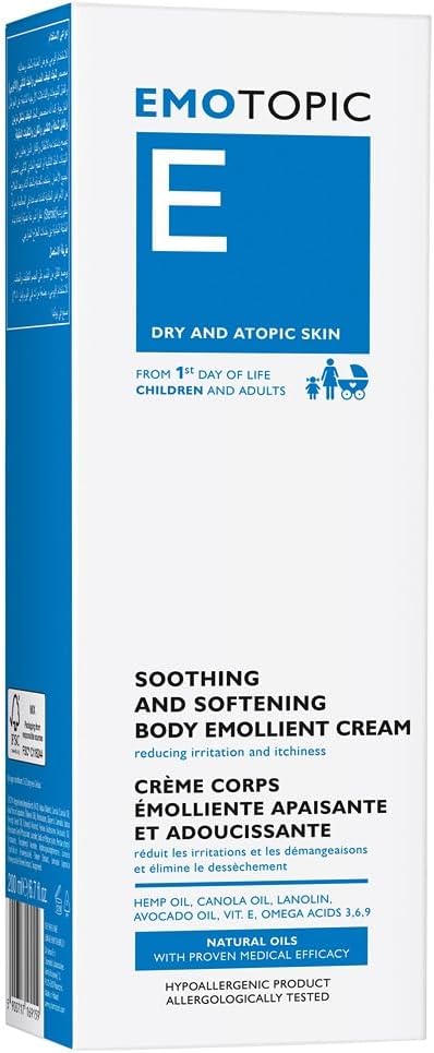 Pharmaceris Emotopic Soothing Softening Body Emollient Cream 200ml Unisex