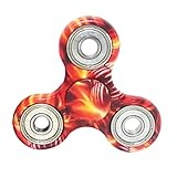 Sungpunet Tri-spinner New Style Cool Finger Spinner Toy Stress Reducer Hand Spinner Toy Anti-anxiety with Ceramic Bearing for ADD ADHD Autism Adult Children