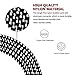 Ulimag, 4Pack 3FT 6FT 10FT 10FT Nylon Braided 8 Pin Cable Compatible with Phone X, 8,7,6,5 (Black White)