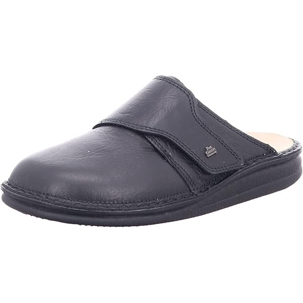 FINN COMFORT Men’s Black Venice Leather Mule Shoes Size EUR 42 Mens - Williams Mule - Black – SeaVees main image 4