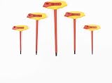 C.K T4422 Insulated T-Handle Hex Key Set, 5-Pcs view 2