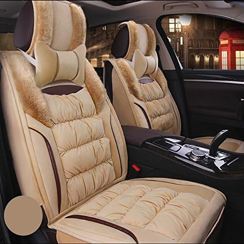 TT Car seat cover winter car cushion all-inclusive new short plush car seat cushion feather cotton sunny Harvard thick car mats