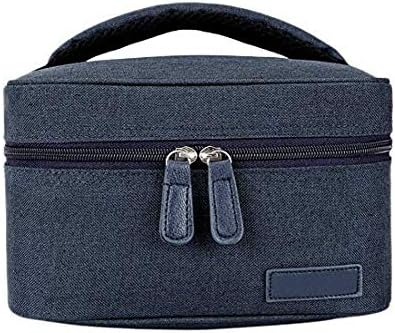 Insulation Cooling Bag Cooler for Breast Milk Storage - Small Breast Milk Preservation Bag Back Milk Pack Ice Pack Bento Pack,Blue