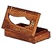 SouvNear 811778022763 Rosewood Tissue Box with Jali