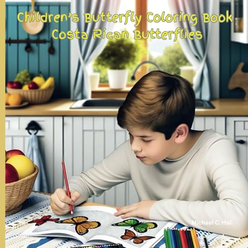 Children's Butterfly Coloring Book Costa Rica