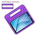 Color Our Life Samsung Galaxy Tab E 9.6 Kiddie Case-Shock Proof Light Weight Convertible Handle Stand Cover for Samsung Galaxy Tab E 9.6 Inch Tablet, Purple