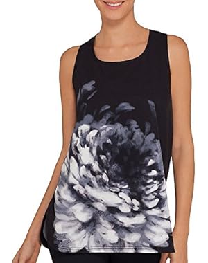 Calvin Klein Womens Wild Bloom Print Top