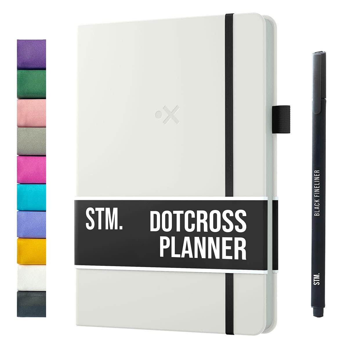 Daily Planner 2026 (Undated) | B5 Dotcross | Your All in One Day Organizer, At A Glance Weekly Agenda, Yearly Calendar Book | Planners for Personal, Professional, Academic & Work Goals and Schedule