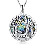 CHIC & ARTSY Fox Necklace 925 Sterling Silver Fox