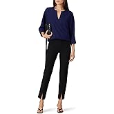 Derek Lam Collective Rent The Runway Pre-Loved Navy Elastic Waist Blouse