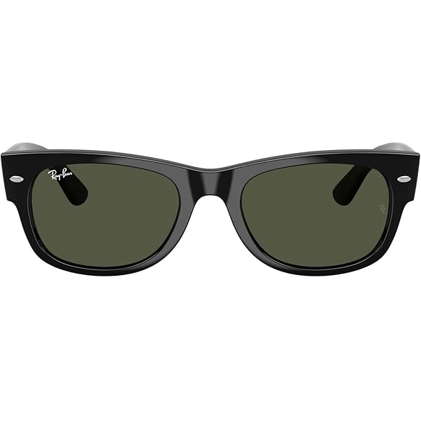 Amazon.com: Ray-Ban A$AP Rocky RB0840S Mega Wayfarer Blacked Out