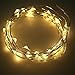 8 Modes String Lights,eTopxizu 33ft 100LED Warm White Battery Operated Powered Copper Wire Starry String Lights With Remote for Outdoor,Indoor,Wedding,Christmas,Party warm,Home,Bedroom,Living Room