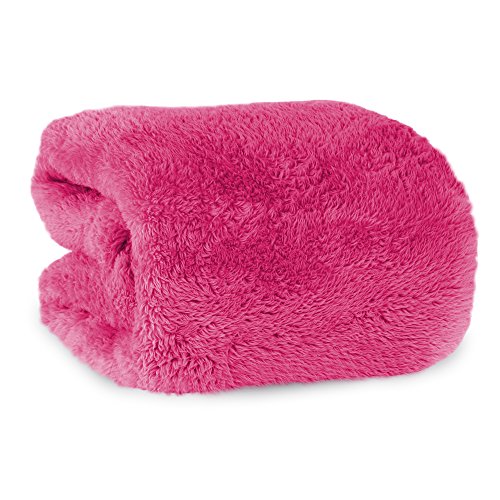 Berkshire Blanket ExtraFluffy Fuzzy, Warm, UltraSoft Plush Throw, 55