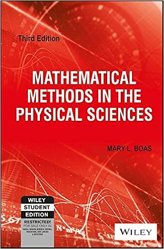 Mathematical Methods In The Physical Sciences Mary L Boas Amazon De Bucher