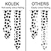 KOLEK Bracelet Compatible for iWatch 38mm 40mm, Replacement Wrist Band Compatible for iWatch 4/3/2/1, S/M