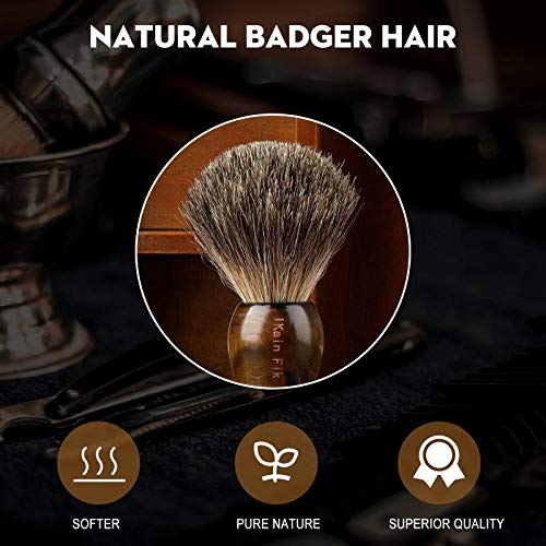 Updated 2020 Version Pure Badger Shaving Brush, Engineered for The Best