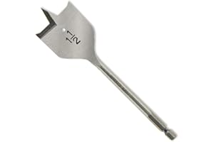 IVY Classic 10724 1-1/2 x 6-Inch Swift Bore® Wood Spade Bit, High-Carbon Steel, 1/Card