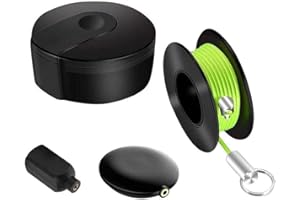 PSSOPP Wiremag Puller, Magnetic Cable Fishing Tools Easy Cable Routing Double Shaped Magnet Large Magnets for Crossing Obstacles Time Saving Tool Unique for Men (Random)