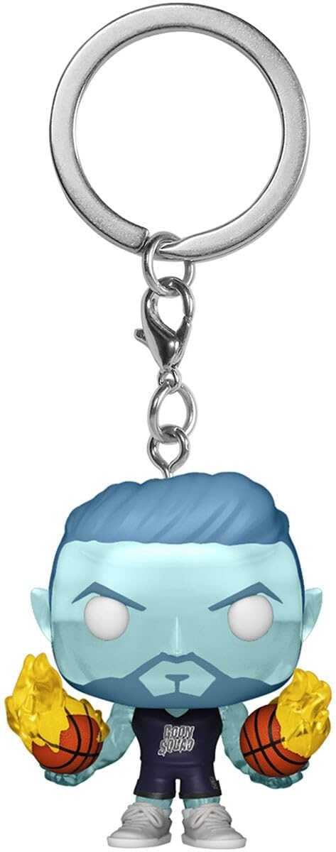 Funko POP! Keychain: Space Jam 2 - Wet Fire - Collectable Vinyl Mini Figure Novelty Keyring - Stocking Filler - Gift Idea - Official Merchandise - Movies Fans - Minifigure