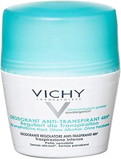 Vichy Deodorant 48 Hour Intensive Anti-Perspirant Roll On 50ml