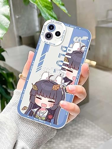 Lucanoryz Blue Archive Shirasu Azusa Ajitani Hifumi Kawaii Phone