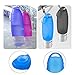 CHIALSTAR Leak Proof Travel Bottles（4 PACK）, Silicone Squeezable Travel Containers 3 OZ, Travel Size Accessories Perfect for Shampoo, Essential Oils, Lotions, Toiletries