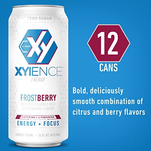 XYIENCE Energy Drink Frost Berry Blast Sugar Free Zero Calories