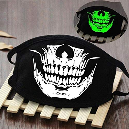 Gerbrief 1PC Adult Halloween Print Face-Madks Multiple Styles Breathable Reusable Washable Outdoor Soft Anti-Haze Màsc F#ce-CoVering