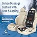 Gideon Luxury Car Seat Cushion, Cooling and Heating Ventilated Seat Cushion for Car, Home or Office – with Vibrating Massager, Back Massager Cushion - Maximize Comfort During Travel [UPGRADED]