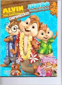 Alvin & the Chipmunks Chipwrecked Jumbo Coloring & Activity Book
