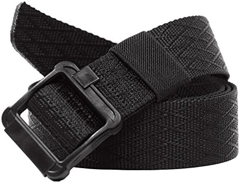 Heavy Duty Belts for Men Police Utility Belt Military Style 1.5 Inch Army Tactical Belt Nylon Webbing Waist Belts Outdoor Sports Nickel Free Plastic Buckle Belts