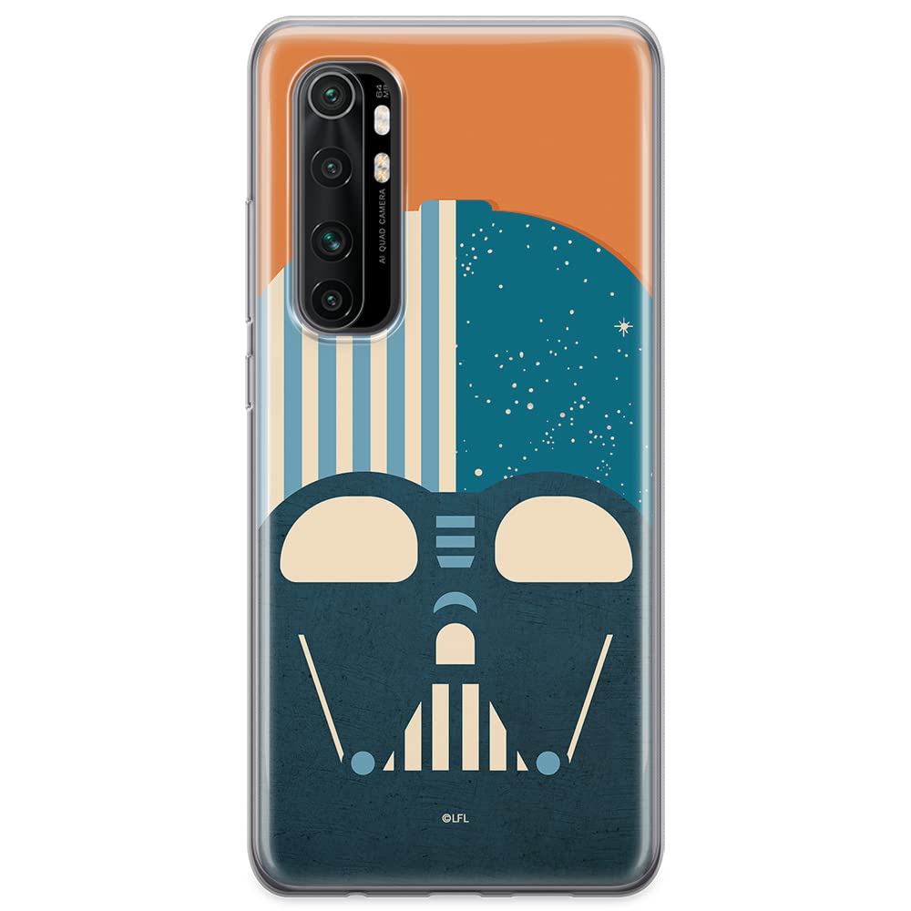 ERT GROUP mobile phone case for Xiaomi MI NOTE 10 Lite original and officially Licensed Star Wars pattern Darth Vader 025 optimally adapted to the shape of the mobile phone, case made of TPU