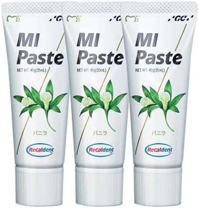 Amazon ジーシー Gc Mi ペースト 40ｇ 3本 バニラ Gc 大人用ハミガキ粉 通販