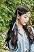 Fascigirl 1920s Flapper Gatsby headband Halloween Feather Headband for Women (A Black)