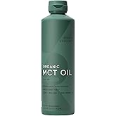 Sports Research Keto MCT Oil from Organic Coconuts - Fatty Acid Fuel for Body + Brain - Single Ingredient C8 Caprylic Acid - Perfect in Coffee, Tea, & More - Non-GMO & Vegan - Unflavored (16 Oz)