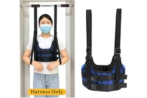 Mybow Back Stretcher Harness for Spinal Decompression, Lumbar Traction Belt & Inversion Table Alternative, Back Realignment Device for Herniated Disc Pain Relief – Large (42–50” Chest)