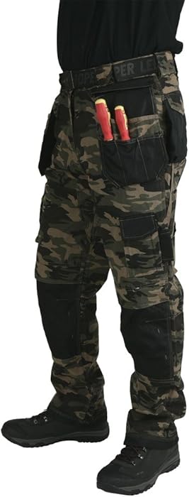 lee cooper camo work trousers