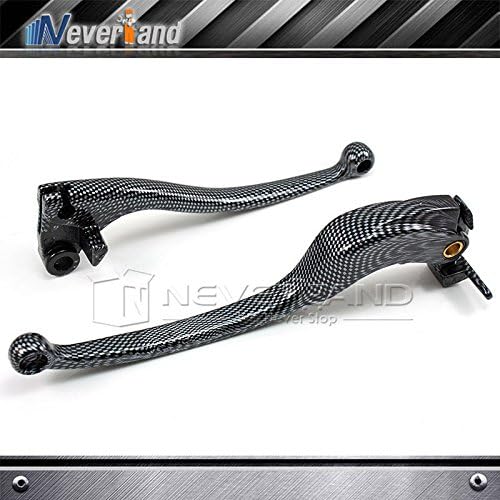 Noviame(TM)2015 Top Sale High Quqality 2Pcs Motorcycle Brake Clutch Levers For 2006 2007 06 07 Kawasa.ki Ninj.a ZX10R ZX 10R Carbon J25