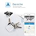 SwiftFinder ST02, Key Finder, Phone Finder, [Replaceable Battery with up to 15 months] Bluetooth Tracker for Keys, Wallet, Bag, Smart Tag with App Control for iPhone and Android