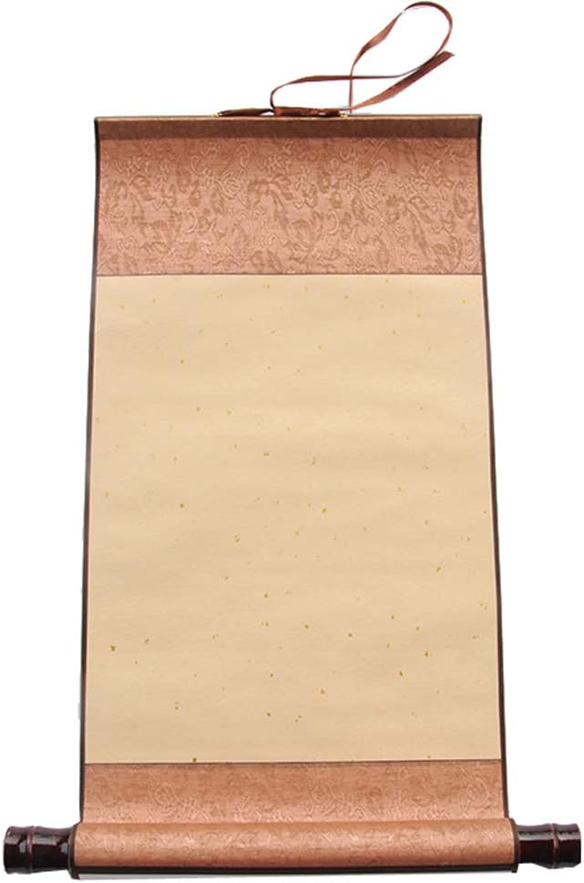 Chinese Calligraphy Painting Blank Antique Rice Paper Scroll(5027 cm),H3