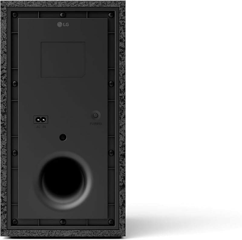 DS60TR - Soundbar, Bluetooth, 440 W, 5.1 canali con subwoofer, altoparlanti posteriori, Dolby Digital, DTS Digital Surround, nero