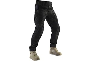 ZAPT Combat Pants Men's Airsoft Paintball Tactical Pants with Knee Pads Hunting Camouflage Military Trousers